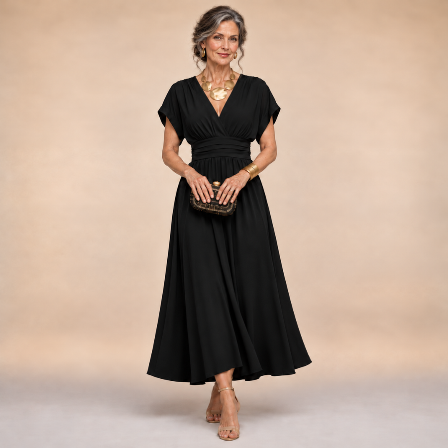 Amelia | Wrap Midi Dress