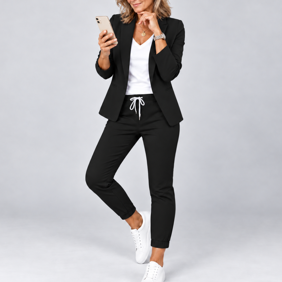 Xyla - Elegant two-piece blazer set