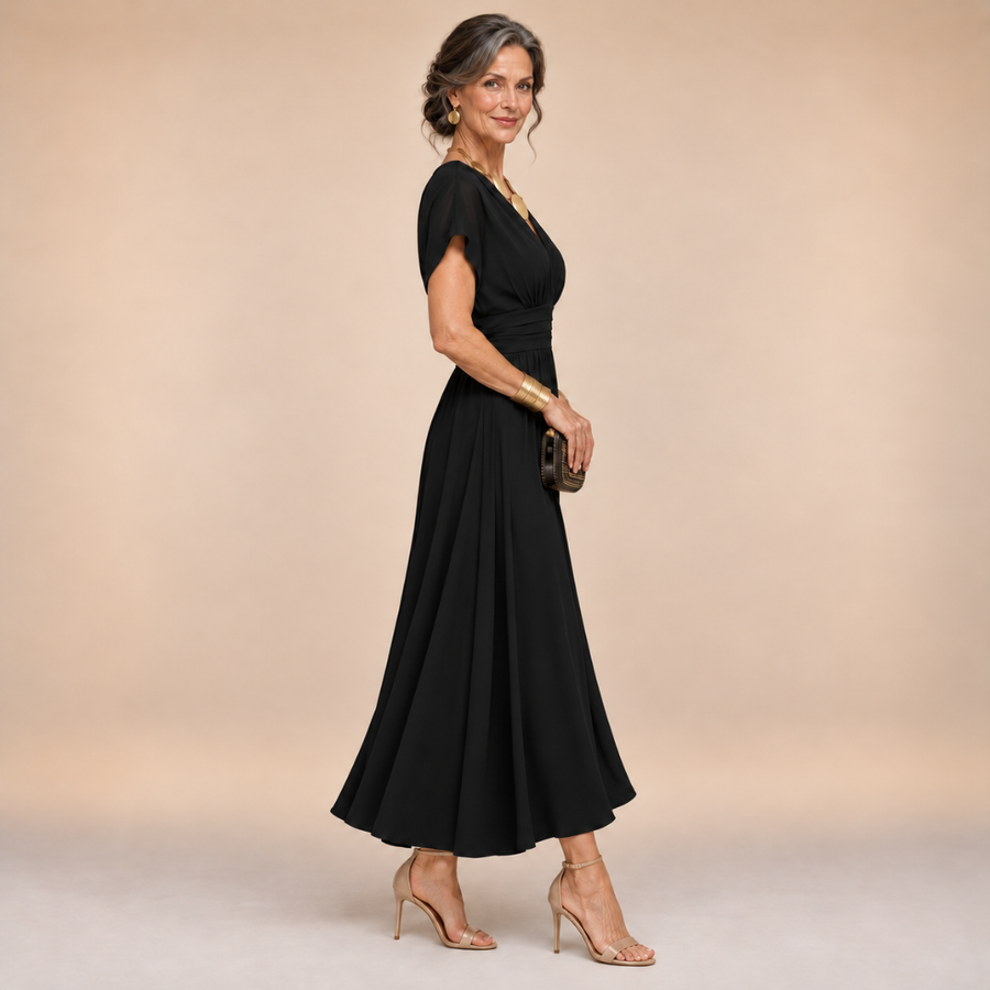 Amelia | Wrap Midi Dress