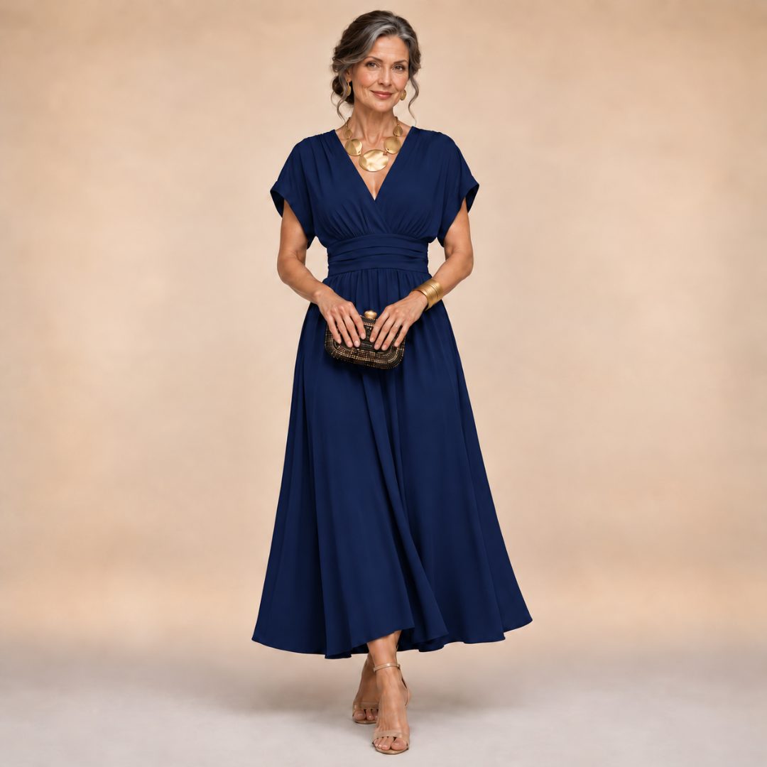 Amelia | Wrap Midi Dress