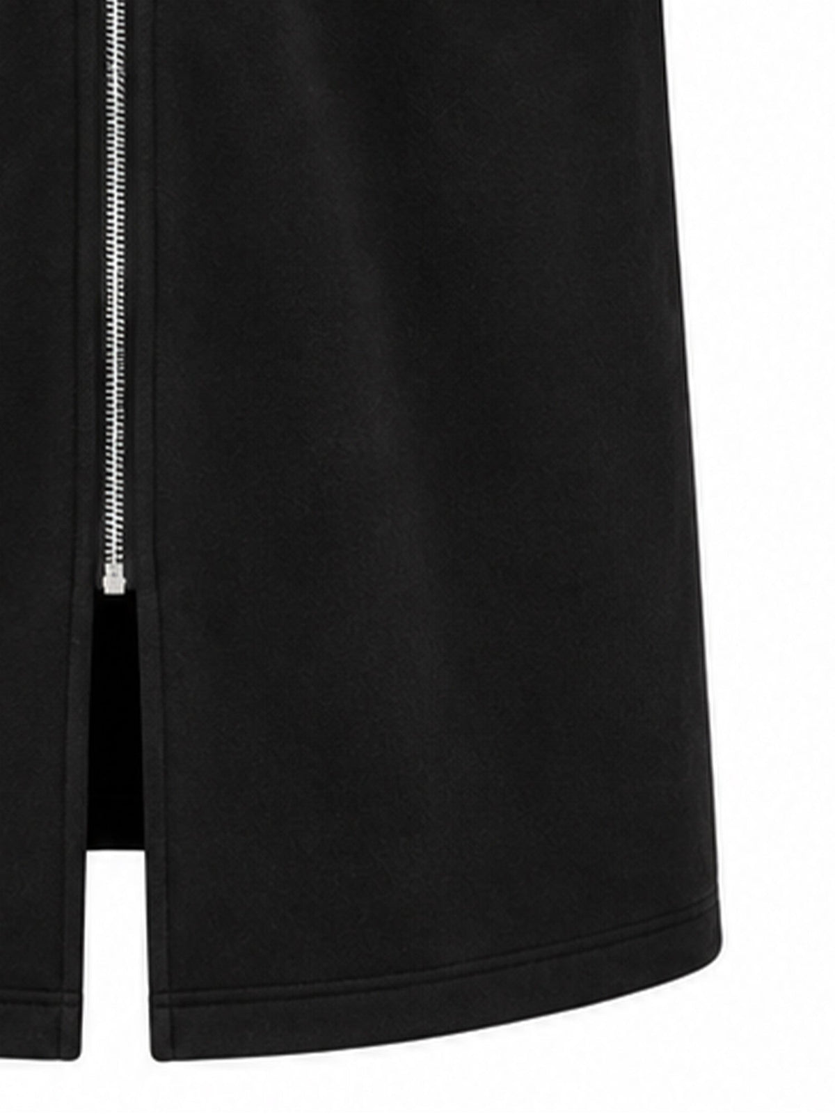 Women's oversized hooded sweatshirt coat