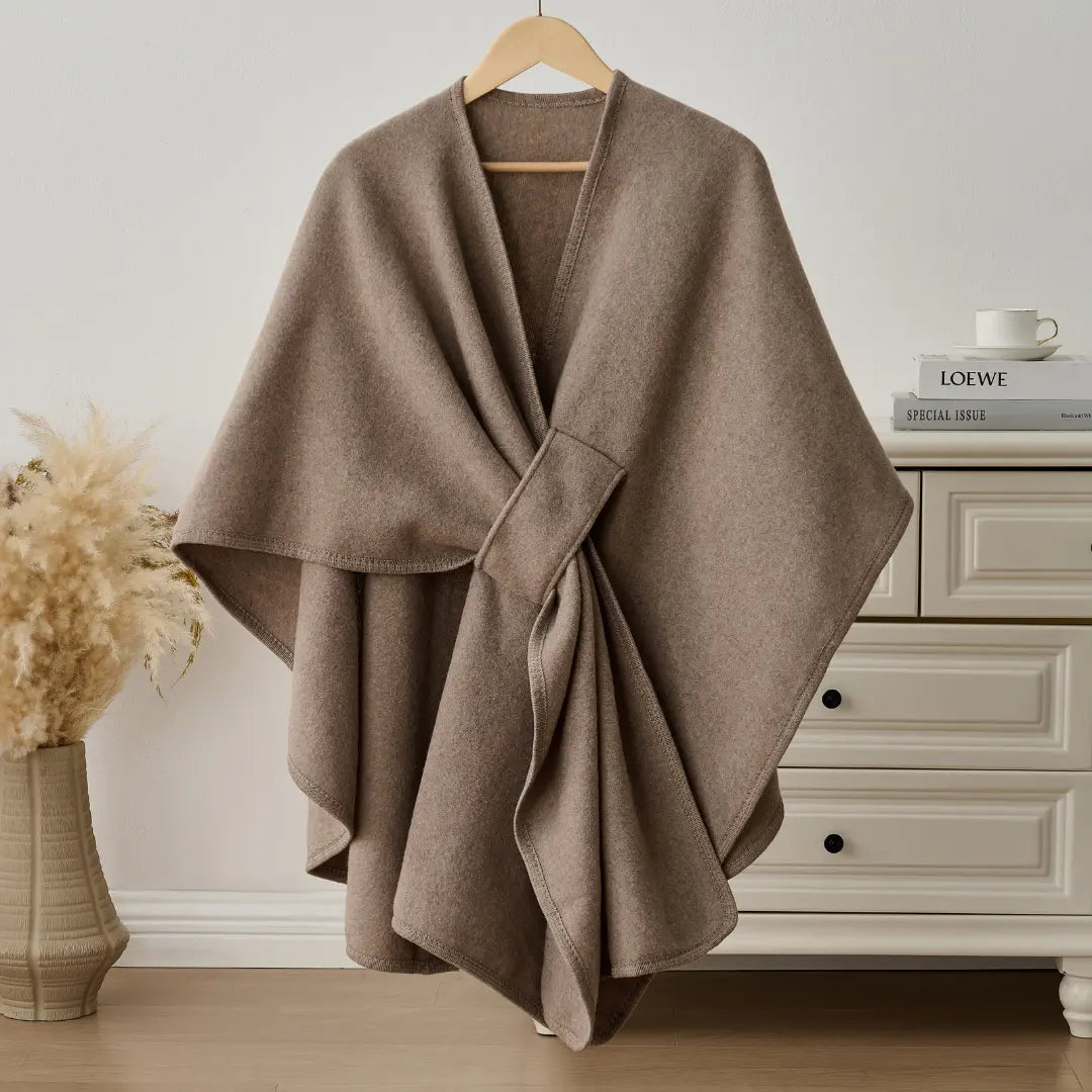 Audrey | Elegant Fleece Wrap