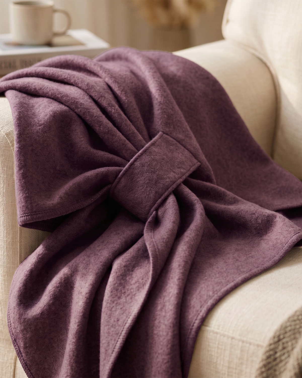 Audrey | Elegant Fleece Wrap