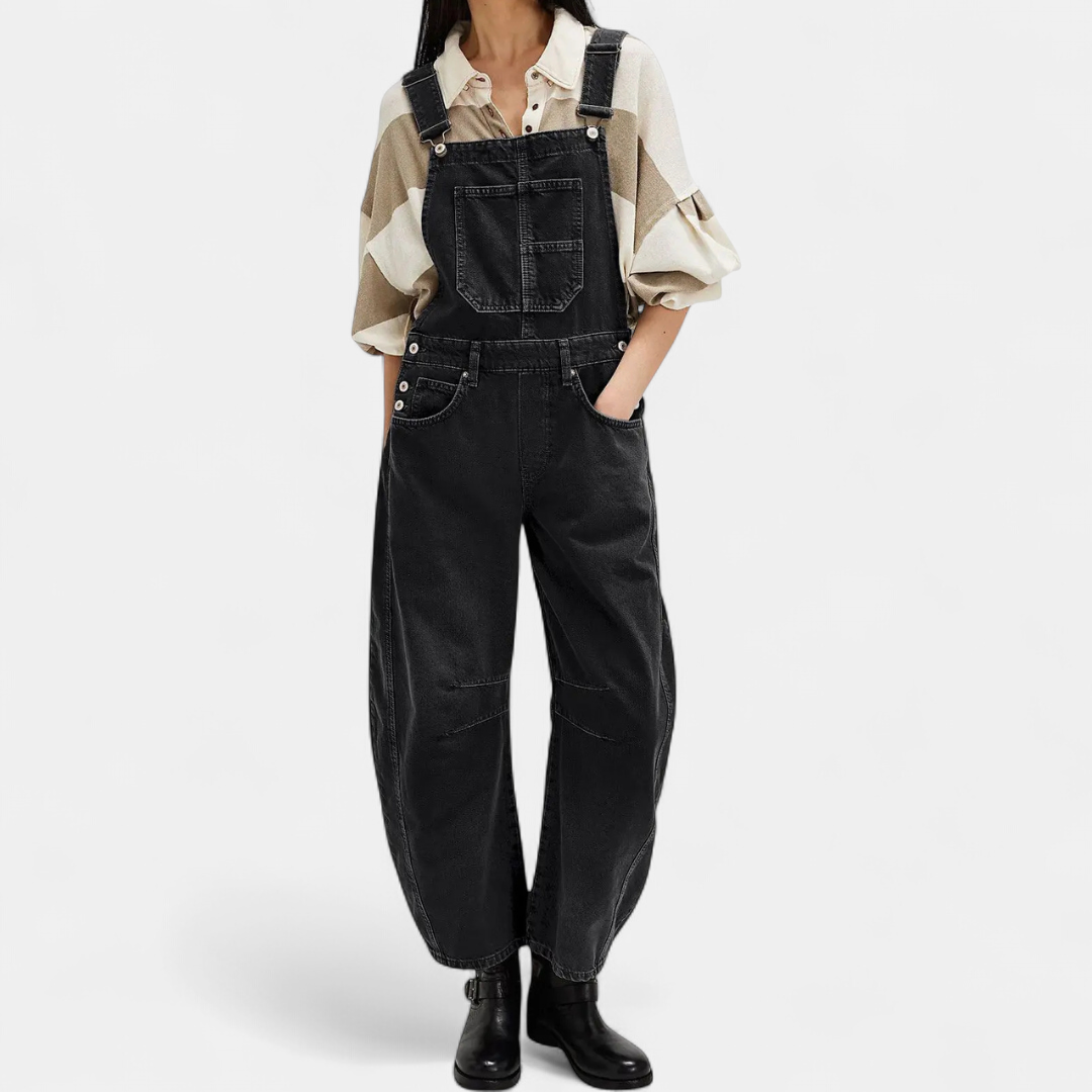 DARLOWE™ – Vintage Wash Relaxed Overalls
