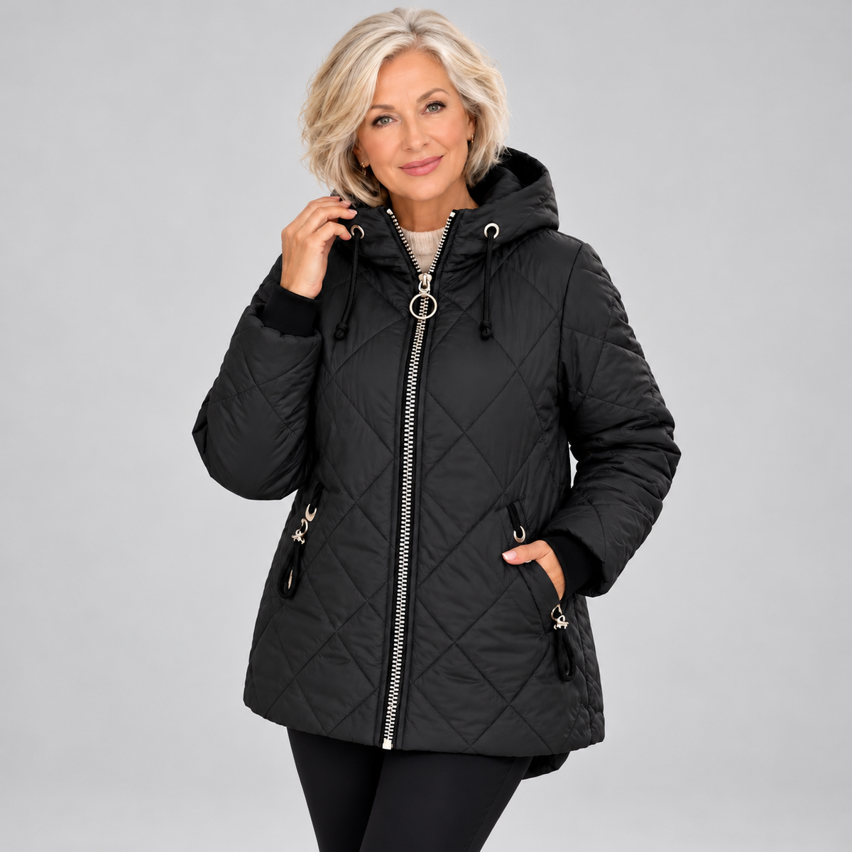 Rolande™ | Hooded Quilted Jacket