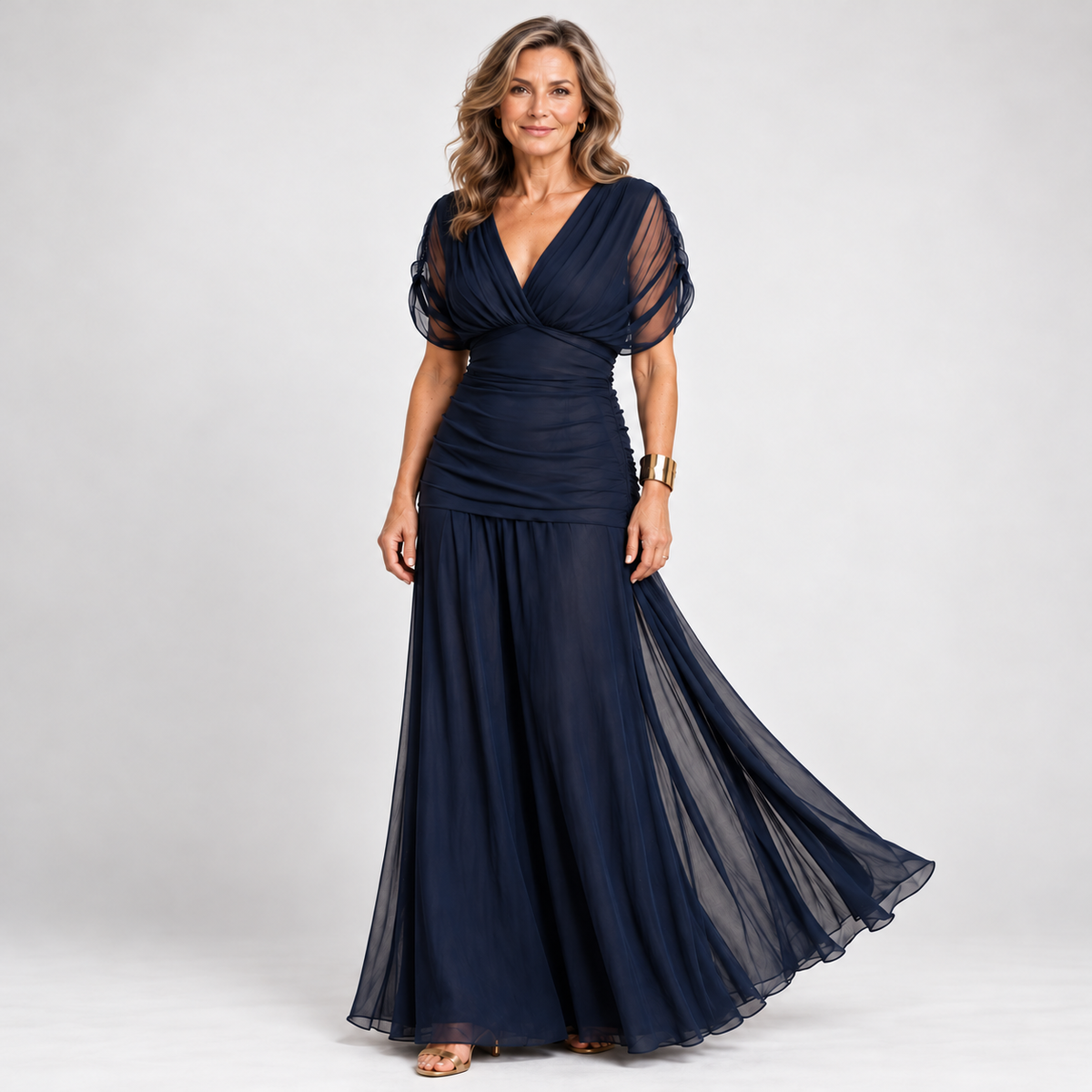 Willow | Pleated Flowing Dress