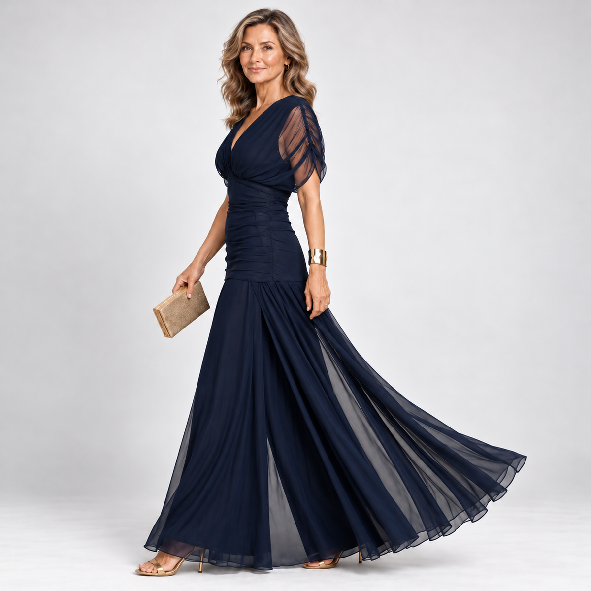 Willow | Pleated Flowing Dress