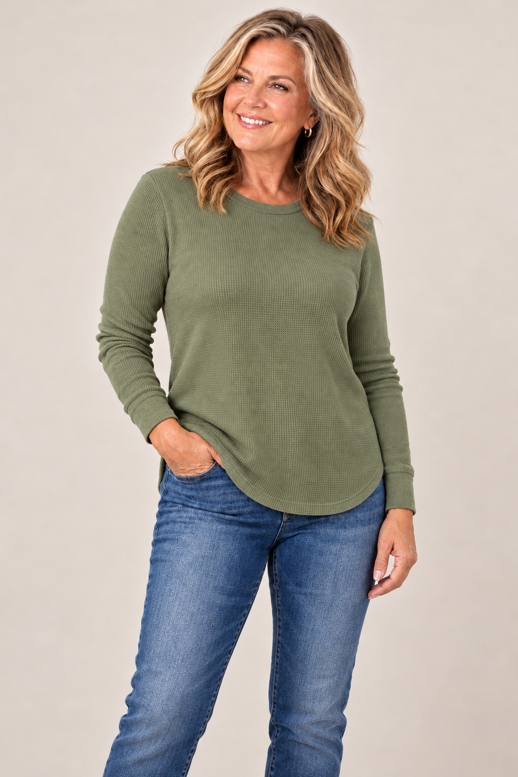 Margaret | Soft Textured Knit Top