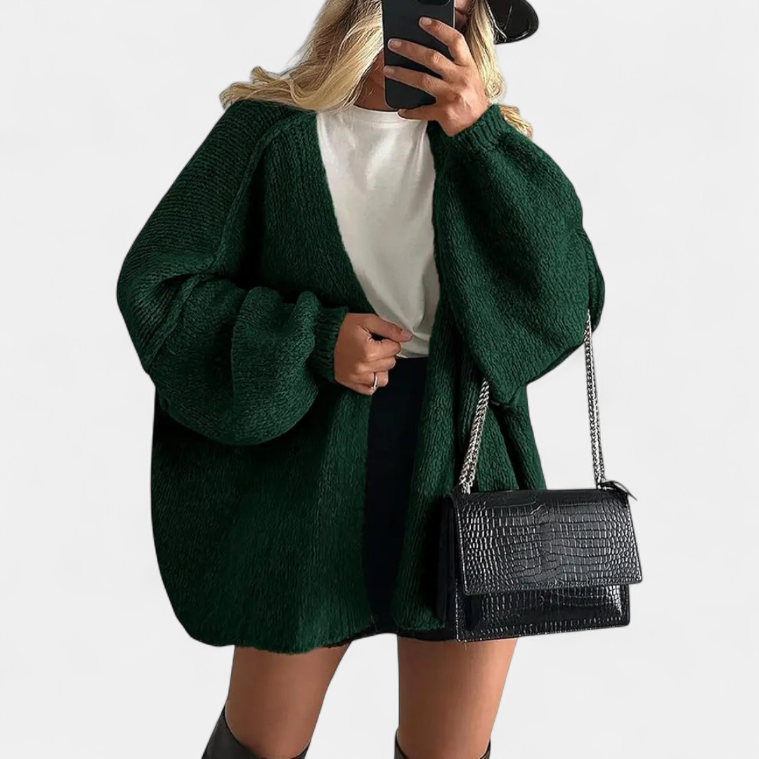 FRANNIE™ – Cozy Relaxed-Fit Knit Cardigan