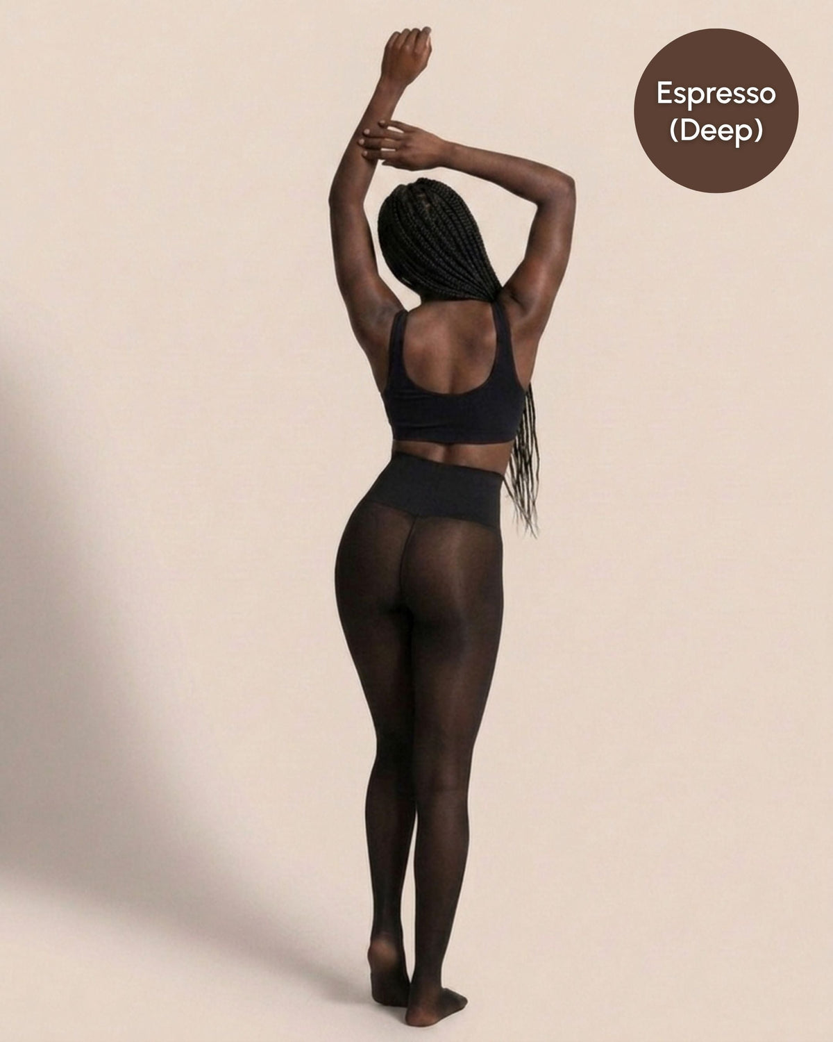 Clara | Sheer Fleece Tights