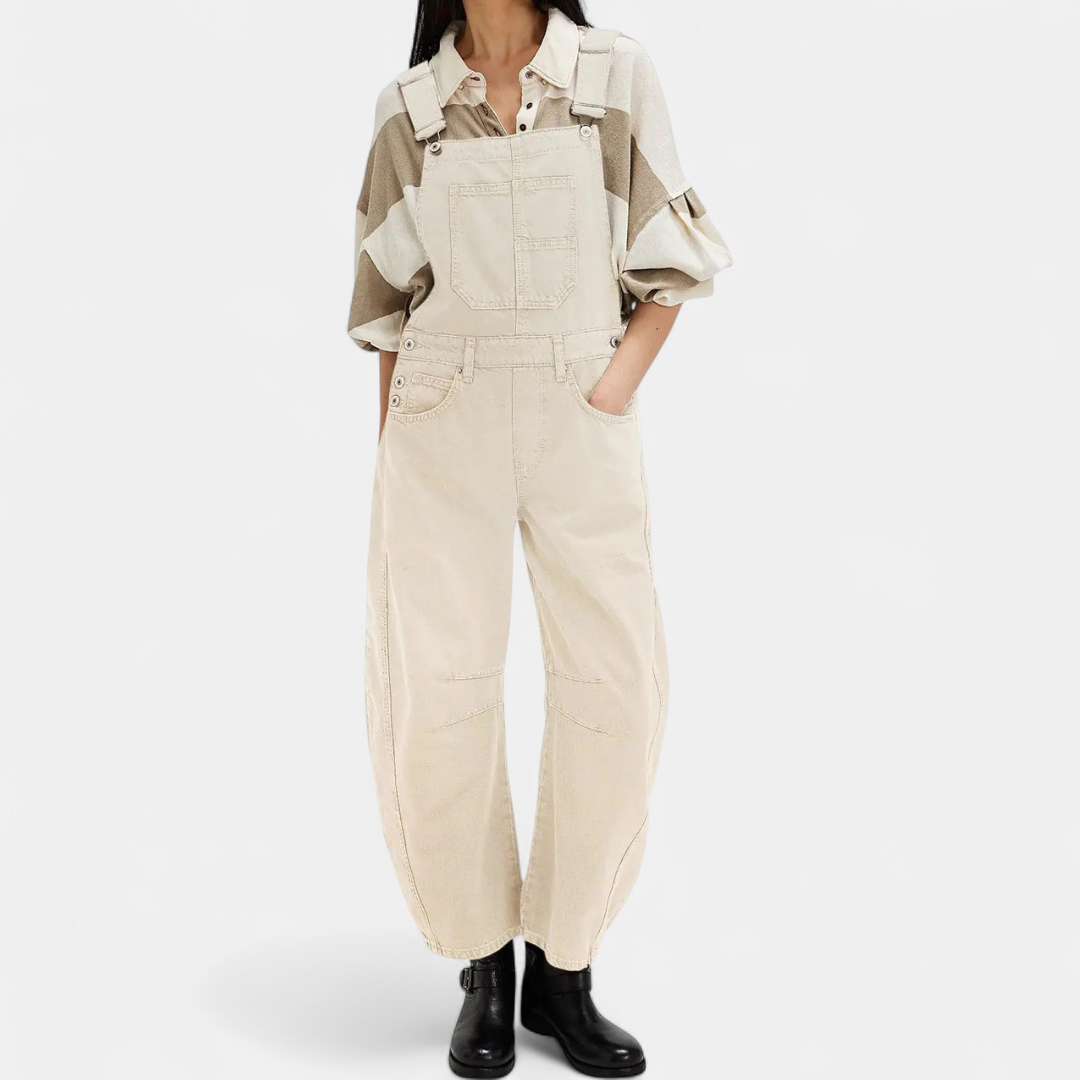 DARLOWE™ – Vintage Wash Relaxed Overalls