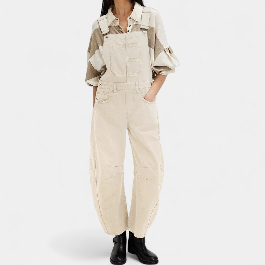 DARLOWE™ – Vintage Wash Relaxed Overalls