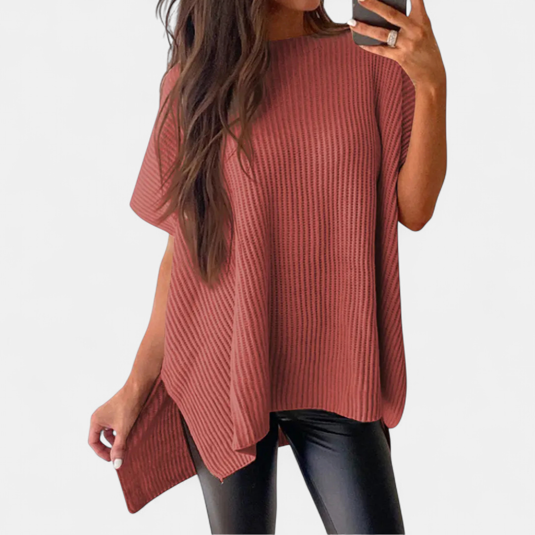 JOELLE™ – Relaxed Knit Pullover Tee