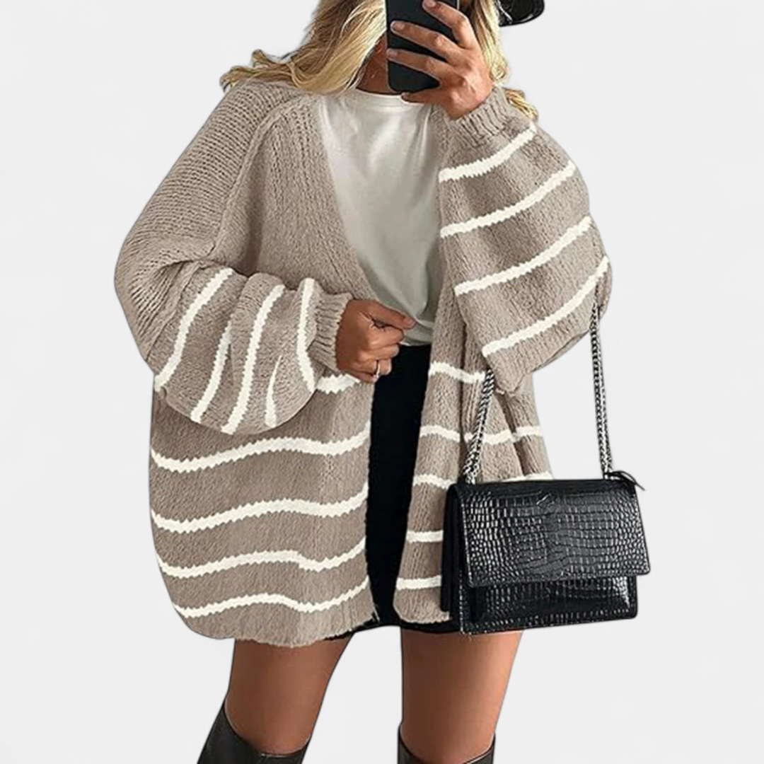 FRANNIE™ – Cozy Relaxed-Fit Knit Cardigan