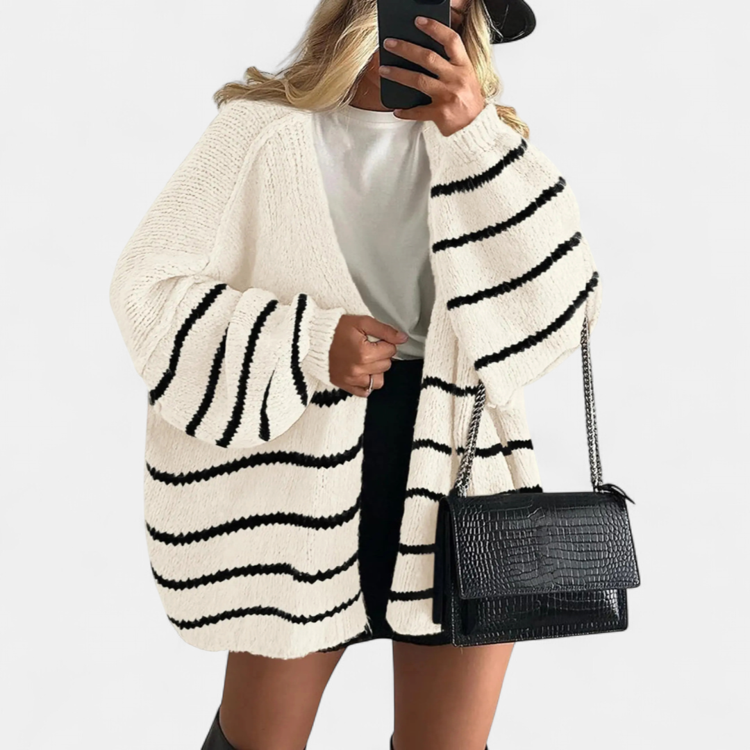 FRANNIE™ – Cozy Relaxed-Fit Knit Cardigan