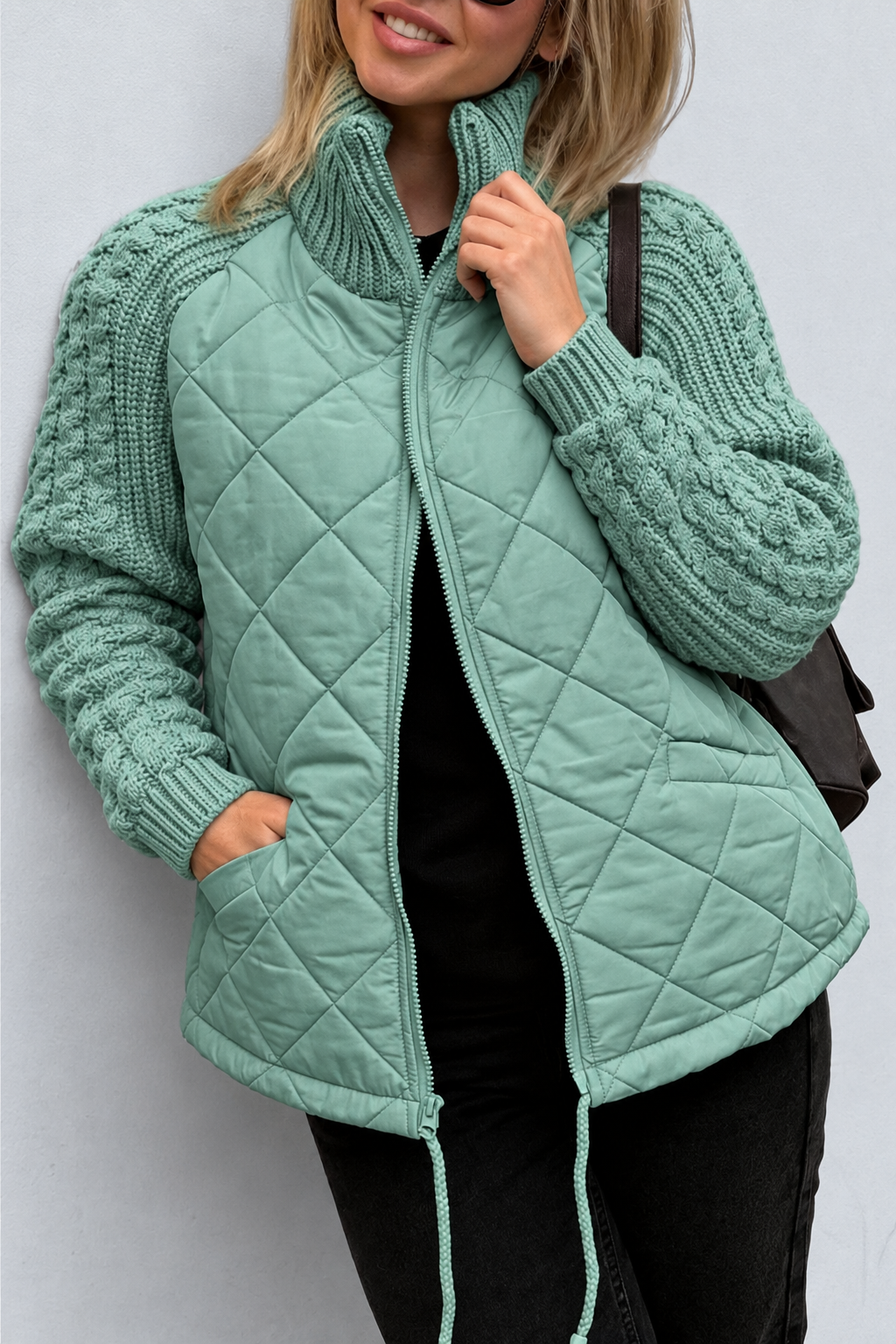 Livia | Quilted Knit Jacket