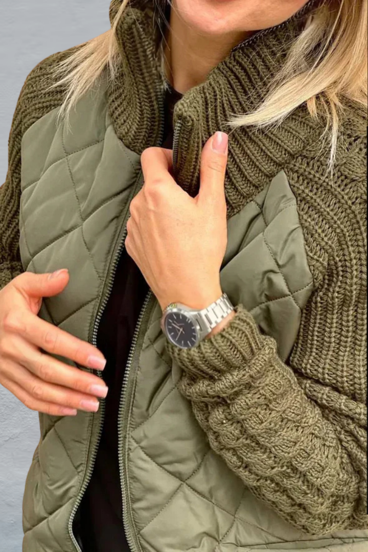 Livia | Quilted Knit Jacket
