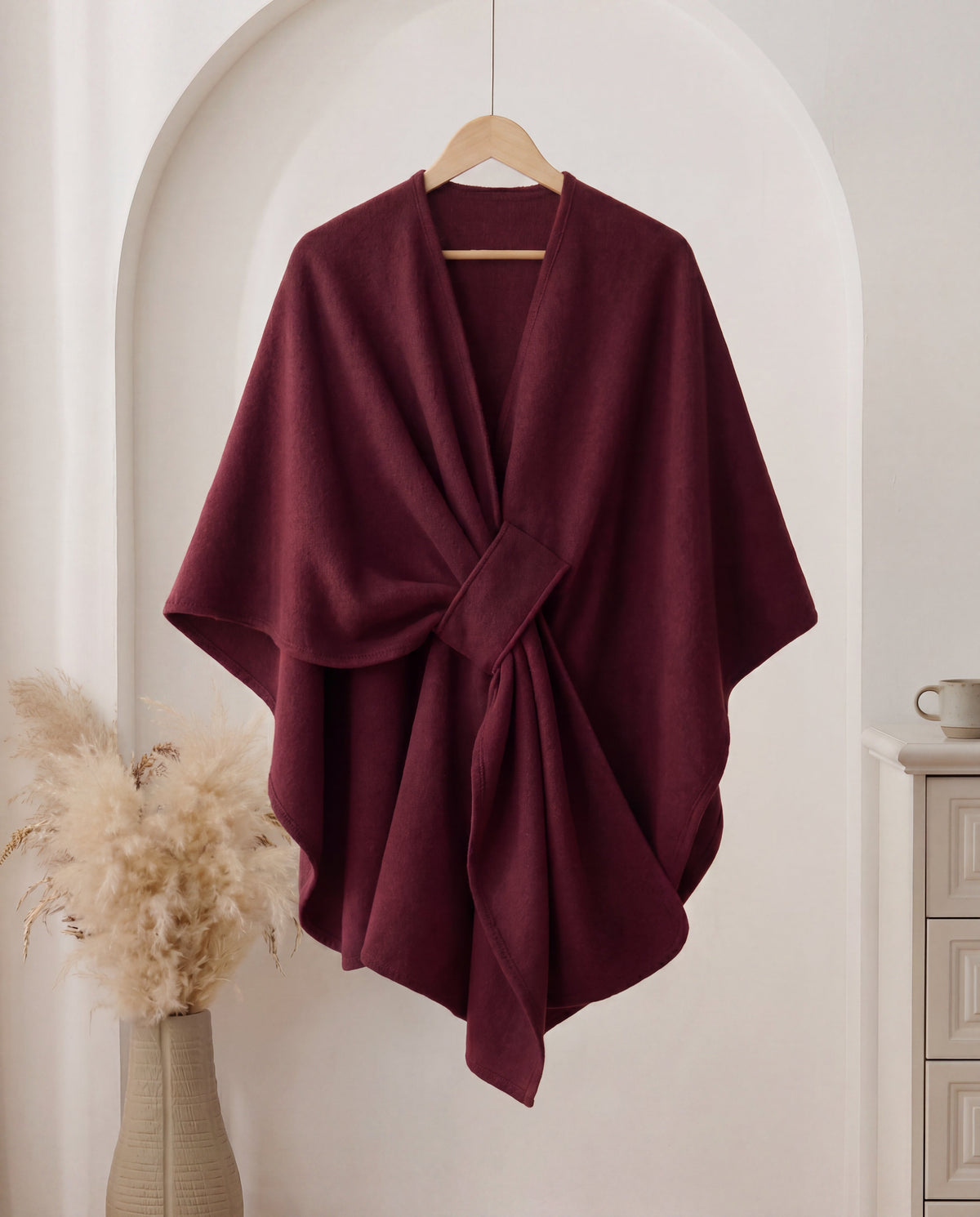 Audrey | Elegant Fleece Wrap