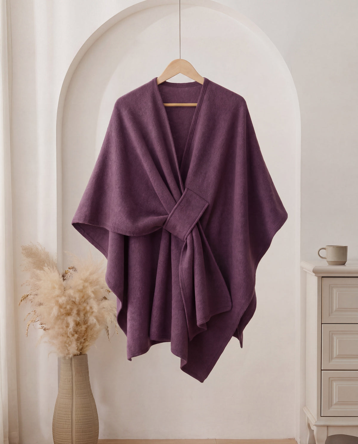 Audrey | Elegant Fleece Wrap
