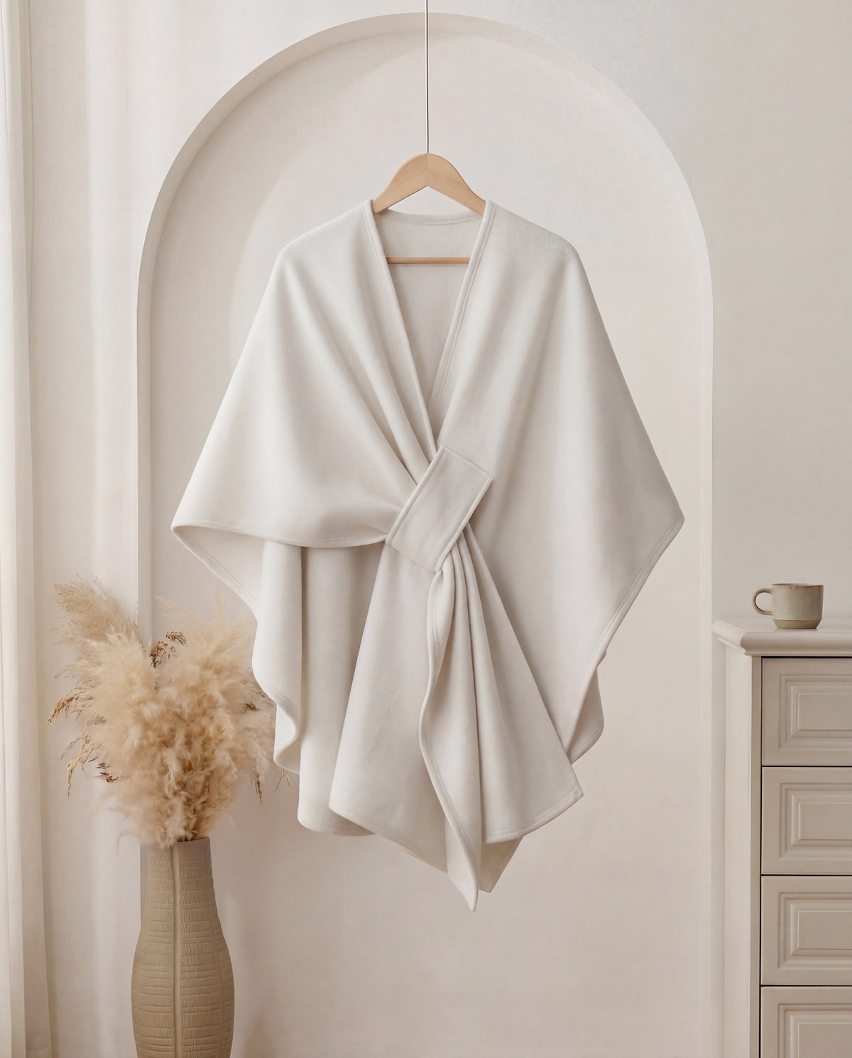 Audrey | Elegant Fleece Wrap