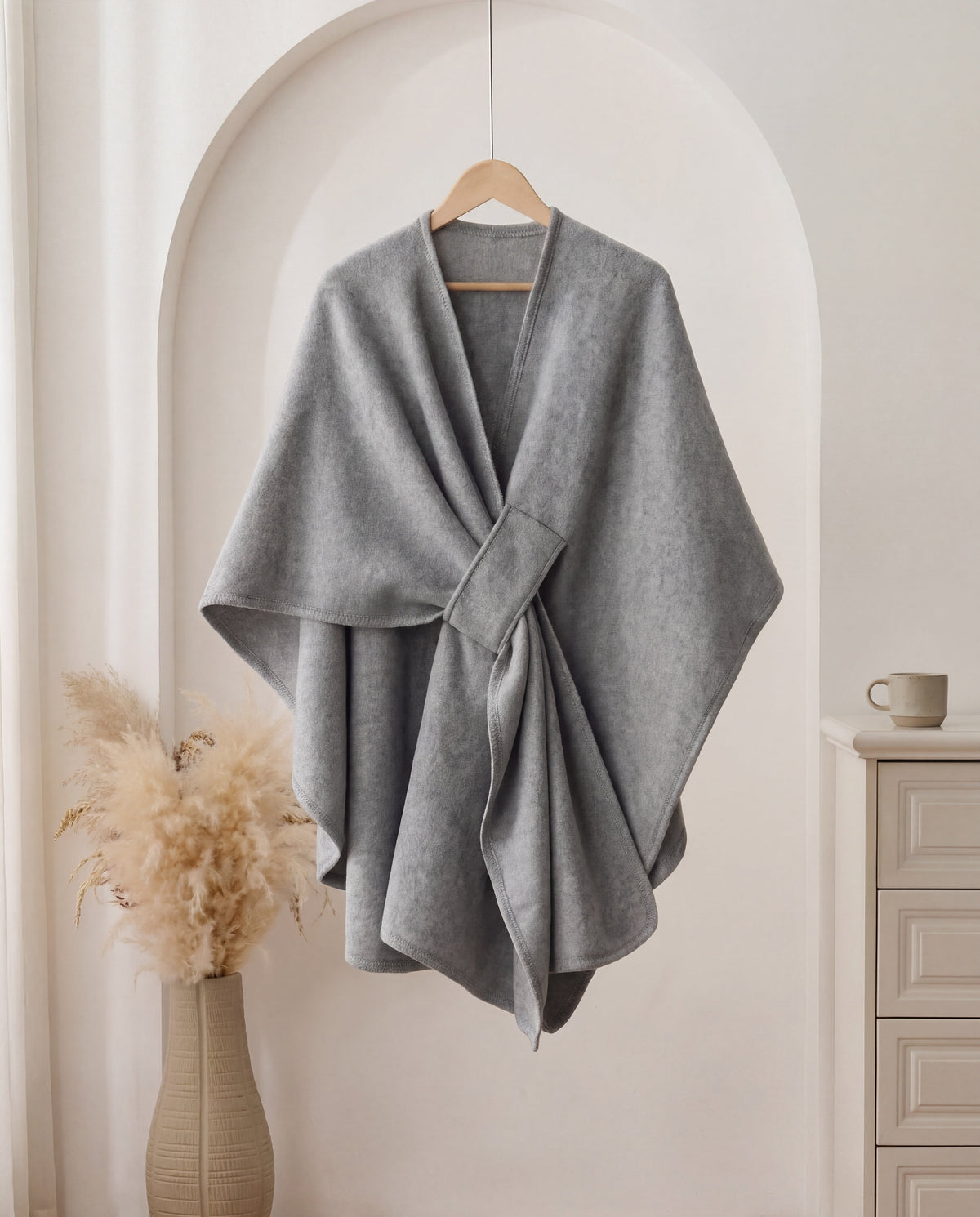 Audrey | Elegant Fleece Wrap